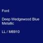 Preview: Ford, Deep Wedgewood Blue Metallic, LL / M6910.